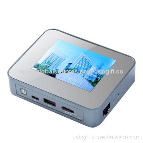 2,600mAh Solar Battery, Panel Charger Portable Power Bank, Built-in Router
